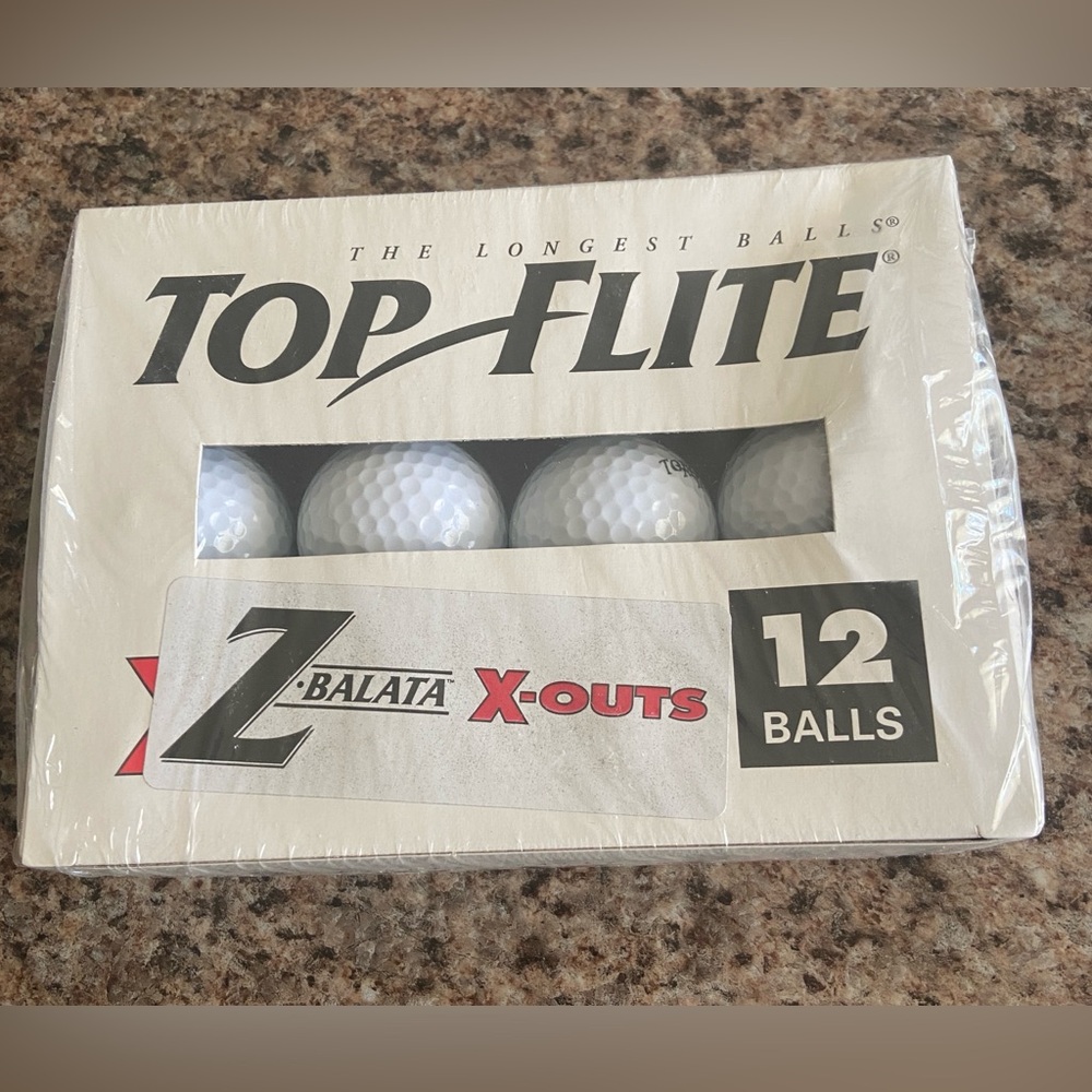 NEW Top Flite Z-Balata X-Outs Golf Balls